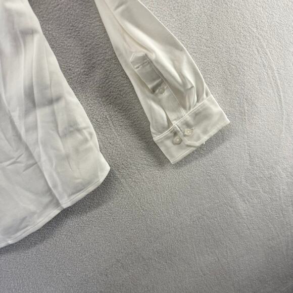 Texas A&M Shirt men's Medium White A&M University Performance Knit Button NEW - Picture 10 of 11